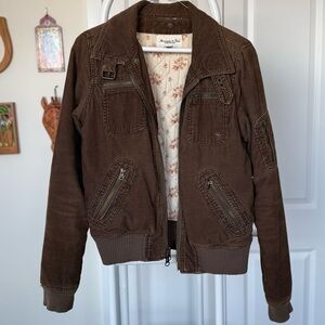Vintage Abercrombie & Fitch Bomber Jacket